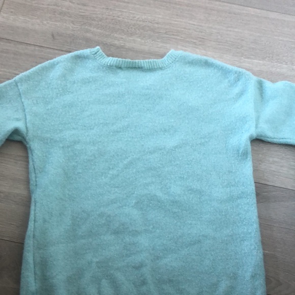 The Children’s Place | Blue Sequin Butterfly Sweater For Girls | Blue Top - Picture 7 of 7